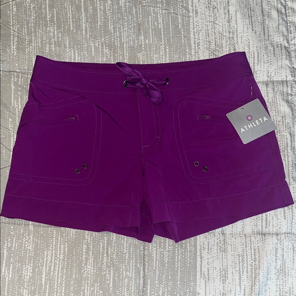 Athleta Purple Board Shorts